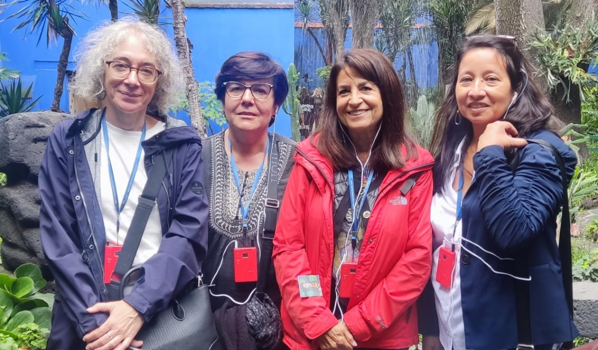 Las doctoras Ascensión Marcos, Esther Nova, Sonia Gómez Martínez y Ligia Esperanza Díaz, ganadoras del IX Premio Fundación CESFAC “Carlos de Blas Beorlegui”